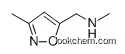 Molecular Structure of 401647-22-1 (N-METHYL-(3-METHYLISOXAZOL-5-YLMETHYL)AMINE)